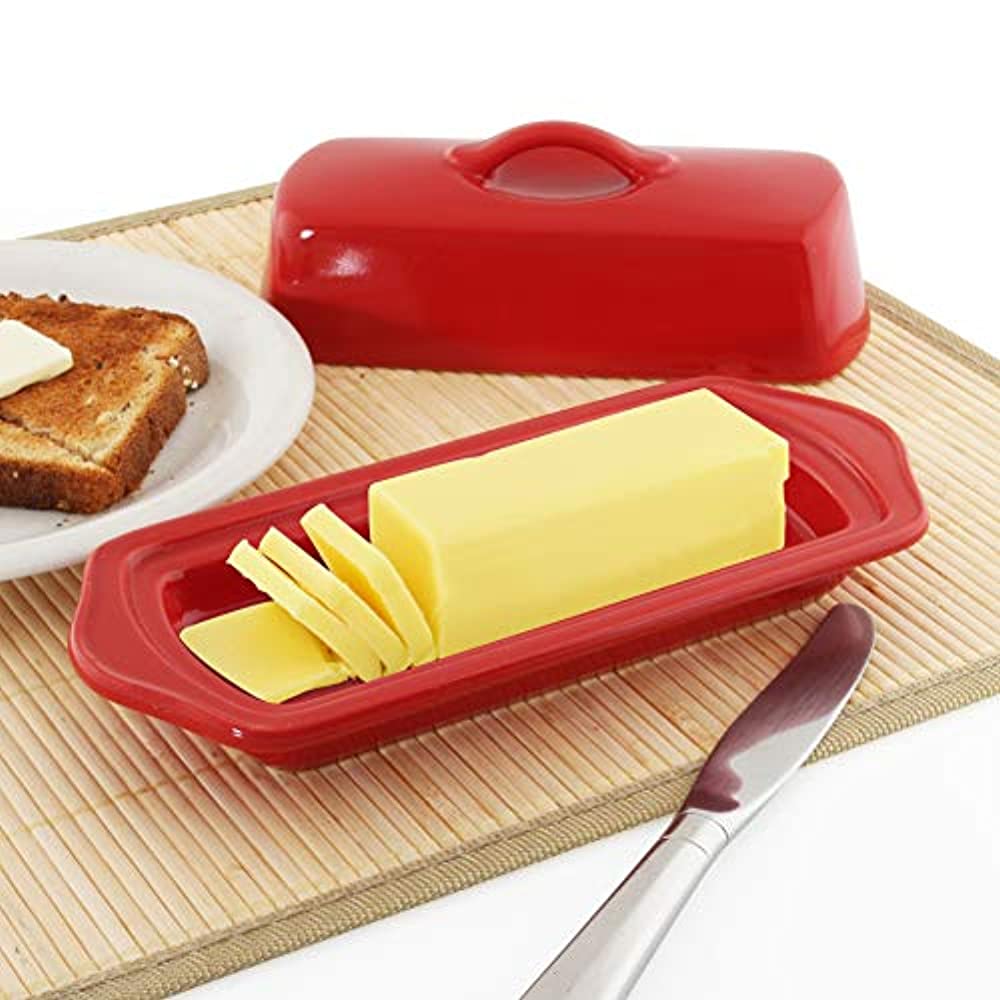 Chantal Butter Dish - True Red