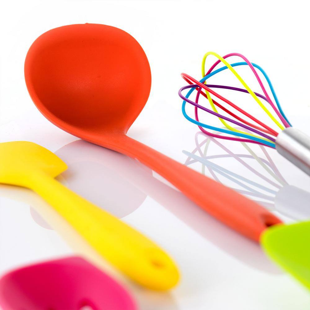 MegaChef Mulit-Color Silicone Cooking Utensils (Set of 12) 985114366M