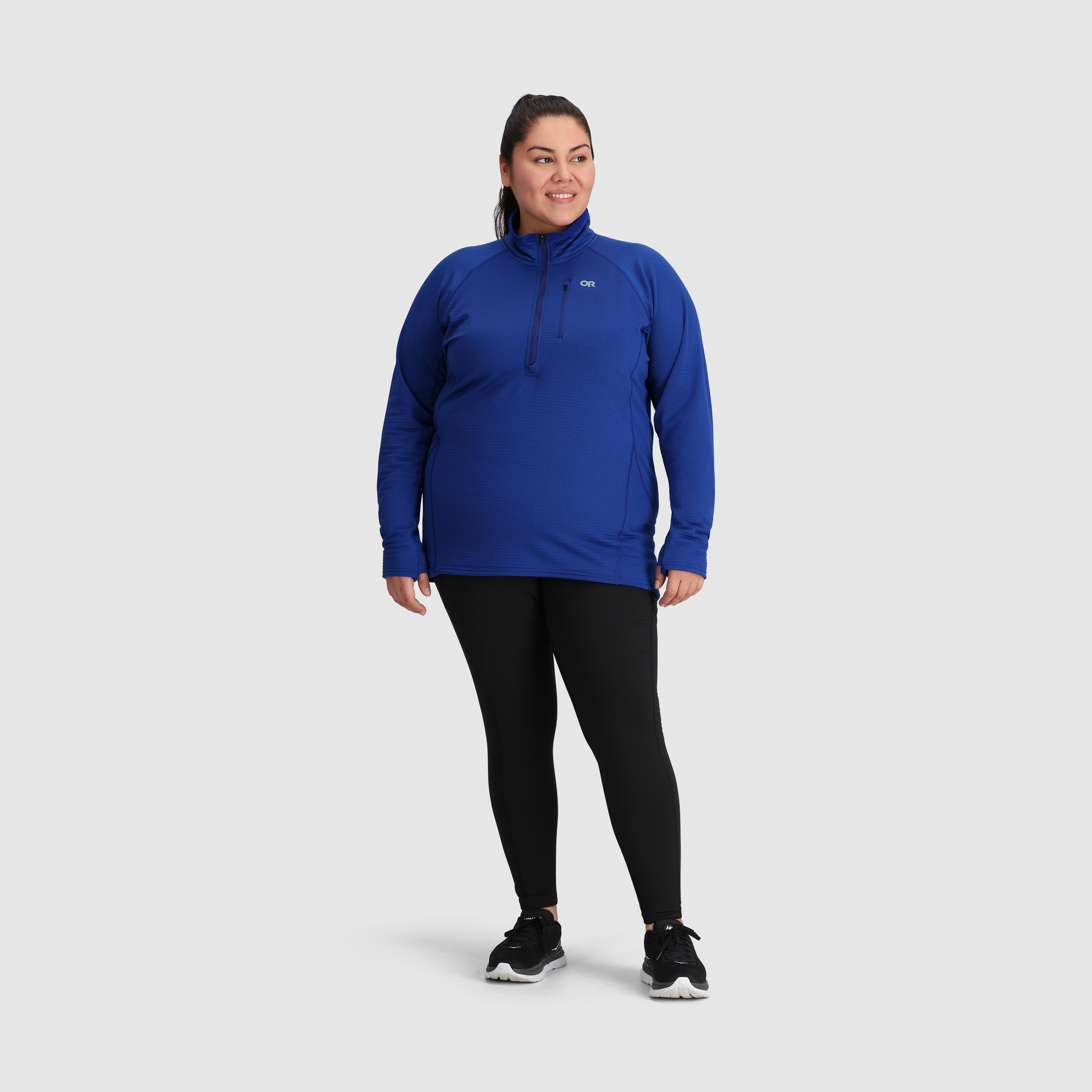 Women's Vigor Grid Fleece Half Zip-Plus