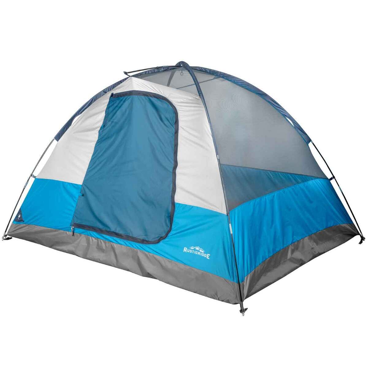 Rustic Ridge 6 Person Deluxe Dome Tent  Blue