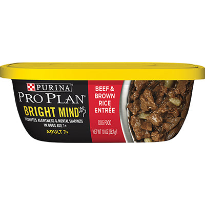 Purina Pro Plan Adult 7+ Beef and Brown Rice Entrée Wet Dog Food