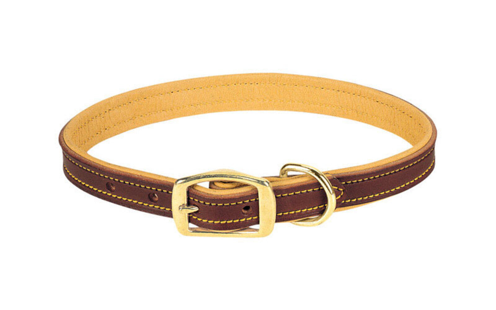 DOG LEATHER COLLAR 1X21