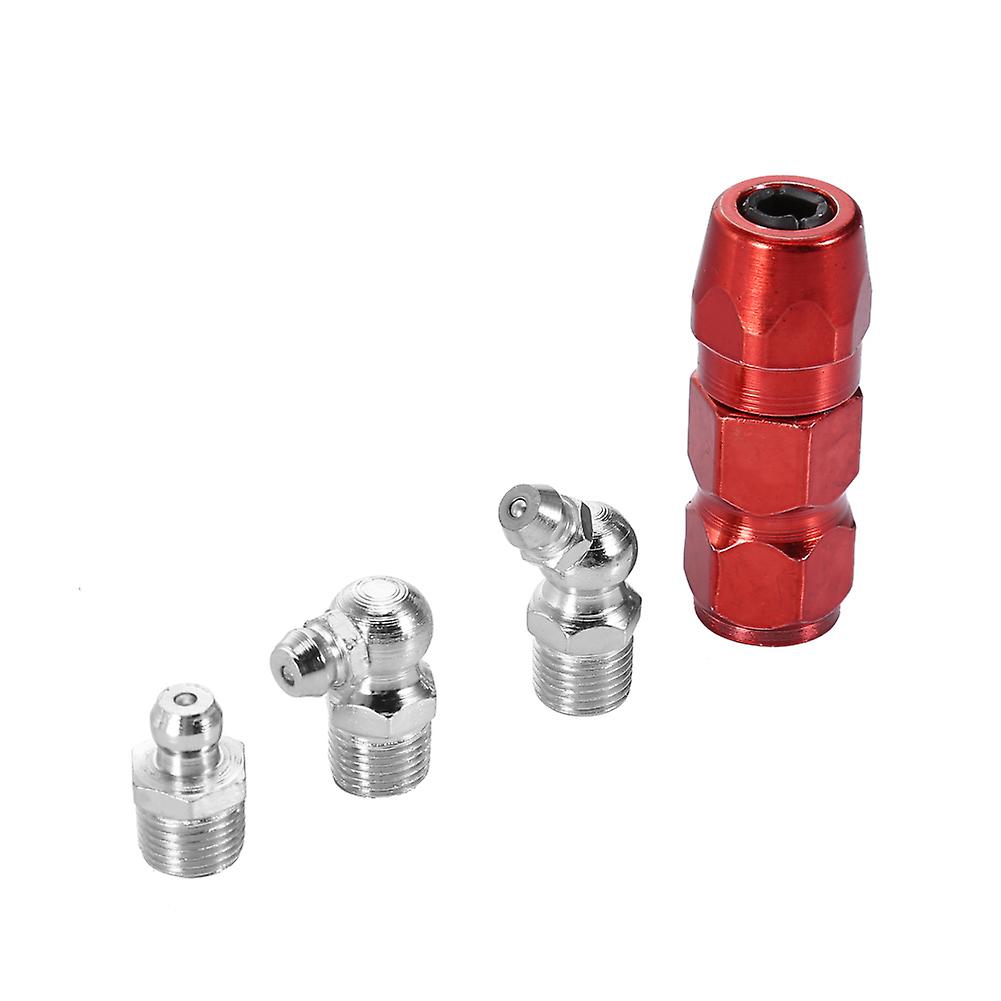 Metal Replacement Grease Nipple Fittings Pack Set Mechanical Lubrication Part (m6*1 45)