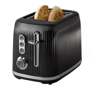 Oster Retro 2-Slice Toaster with Extra Wide Slots in Black 985119797M