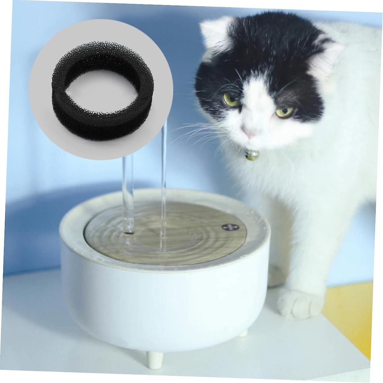 6pcs The filter pet drinking fountain pet accessories automatic waterer stainless steel water dispen