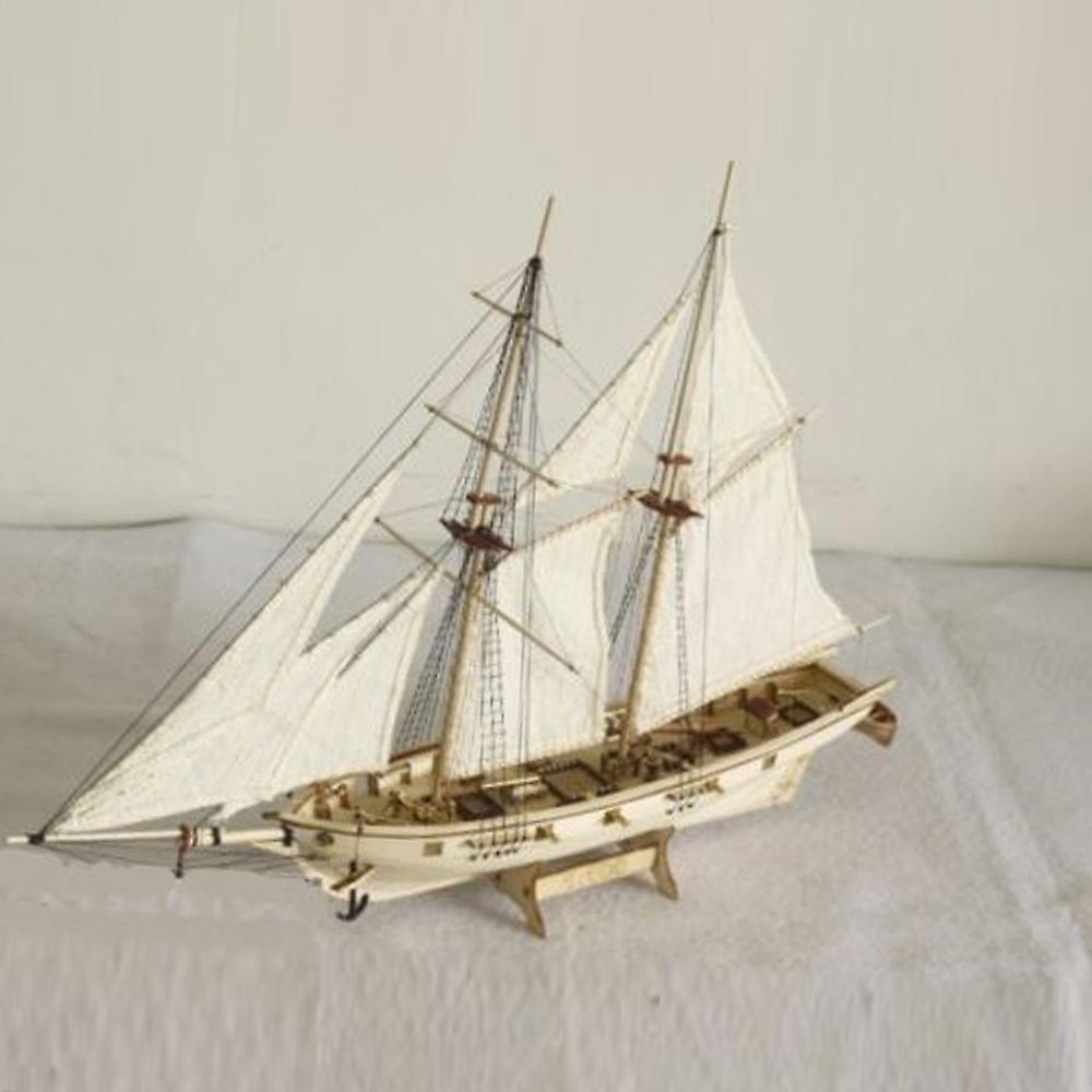 Diy Ship Assembly Model Kits Wooden Sailing Boat Scale Model Decoration Toys Gifts For Kids Adults No.211555