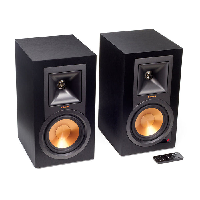 Klipsch R41PMNA Powered Flexible Bookshelf Home Speaker