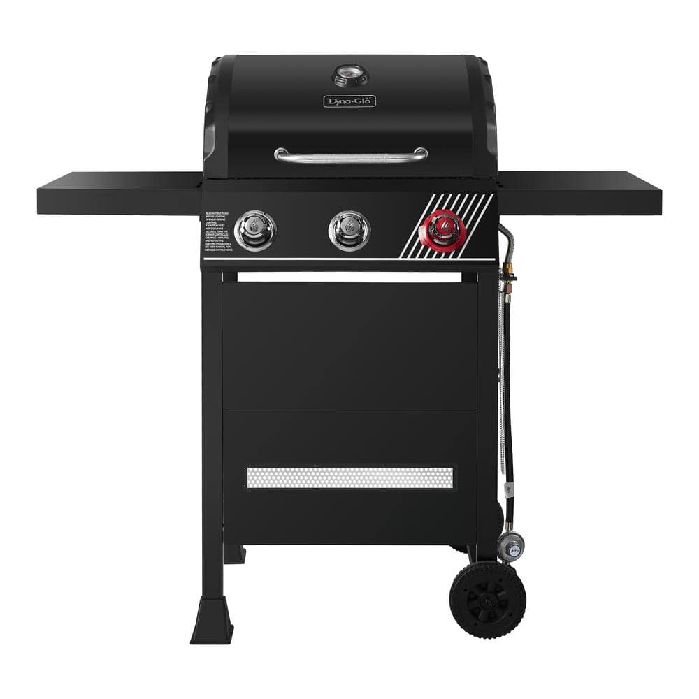 Dyna-Glo 3-Burner Propane Gas Grill in Matte Black with TriVantage Multi-Functional Cooking System DGH353CRP