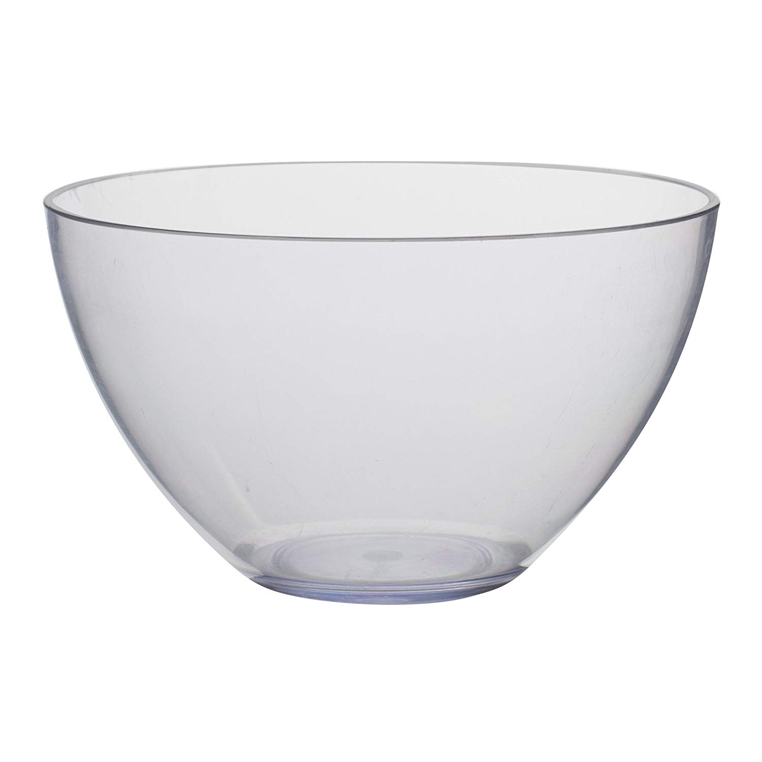 Zak Designs 0025-4233 Grace Soup Bowls， 5.8 inches， Clear