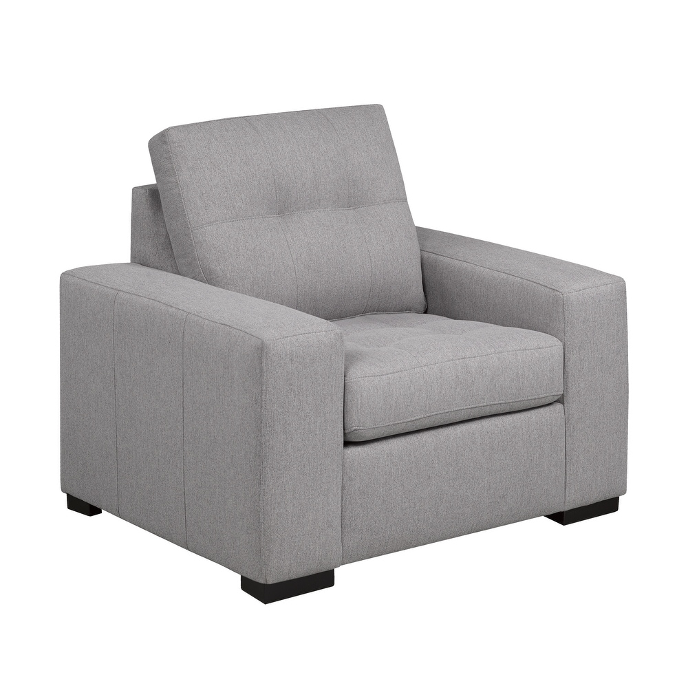 Madeira Fabric Upholstered Sofa and Chair Set