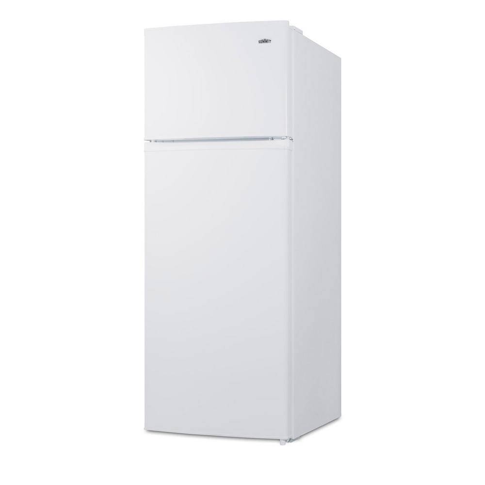 Summit Appliance 7.1 cu. ft. Top Freezer Refrigerator in White Counter Depth CP962