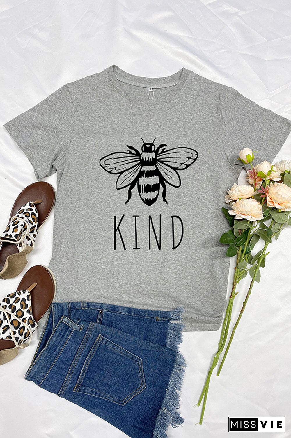 Be Kind Short Sleeve Graphic Tee Wholesale