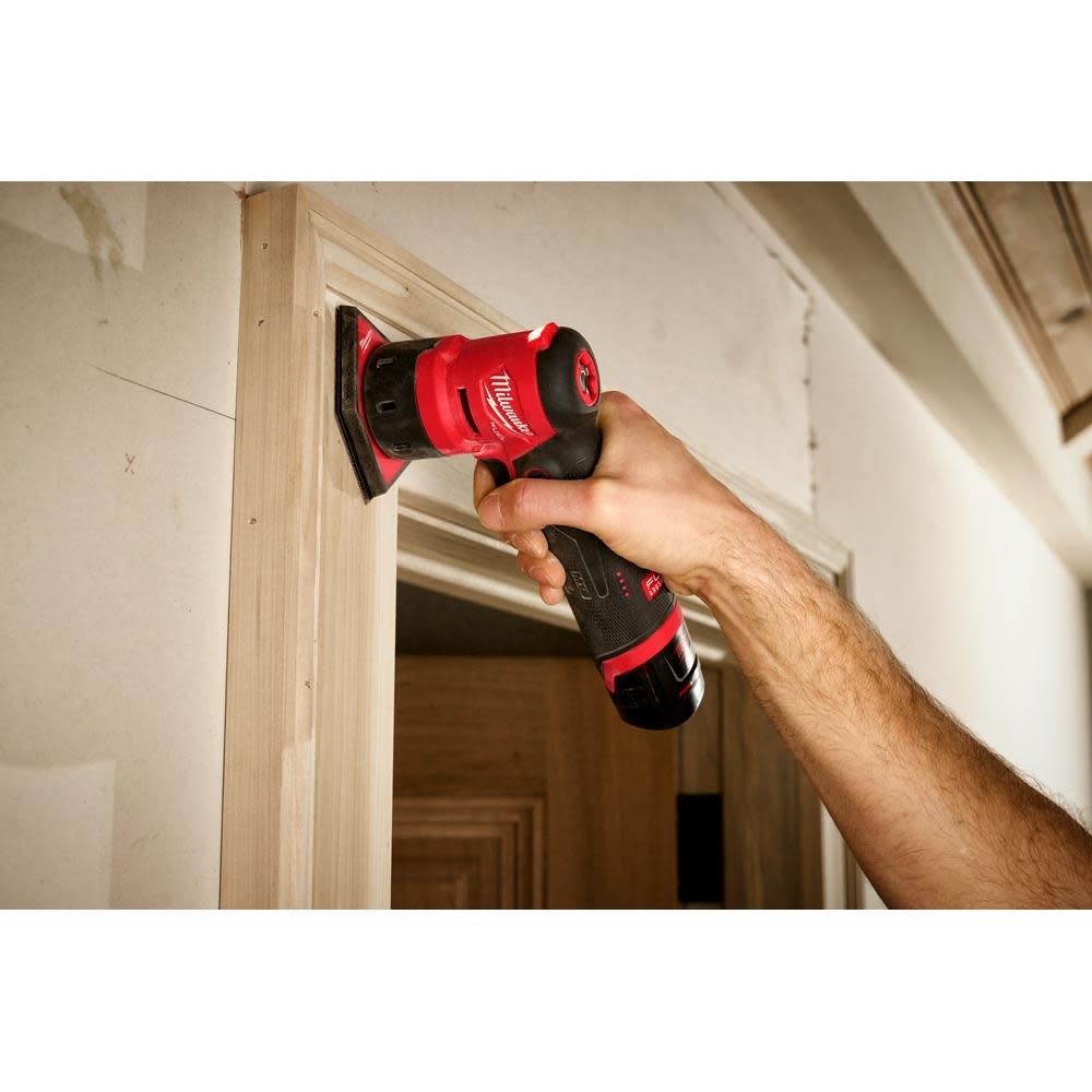 Milwaukee M12 FUEL Orbital Detail Sander Bare Tool