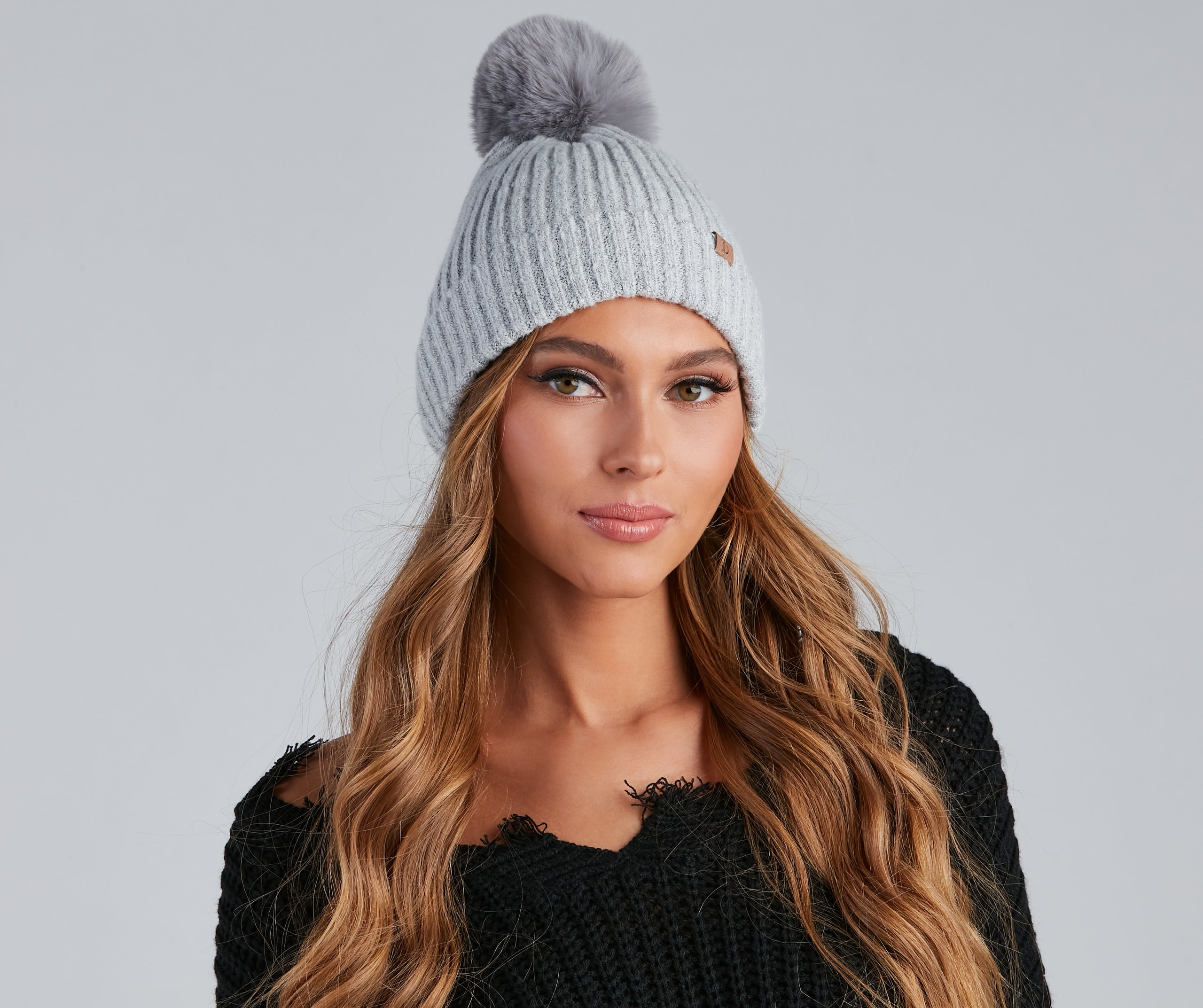 Cozy Up Knit Pom Beanie