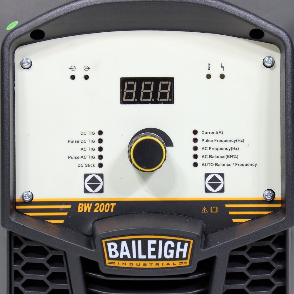 Baileigh BW-200T Dual Voltage AC/DC Pulse TIG Welder 200A ;