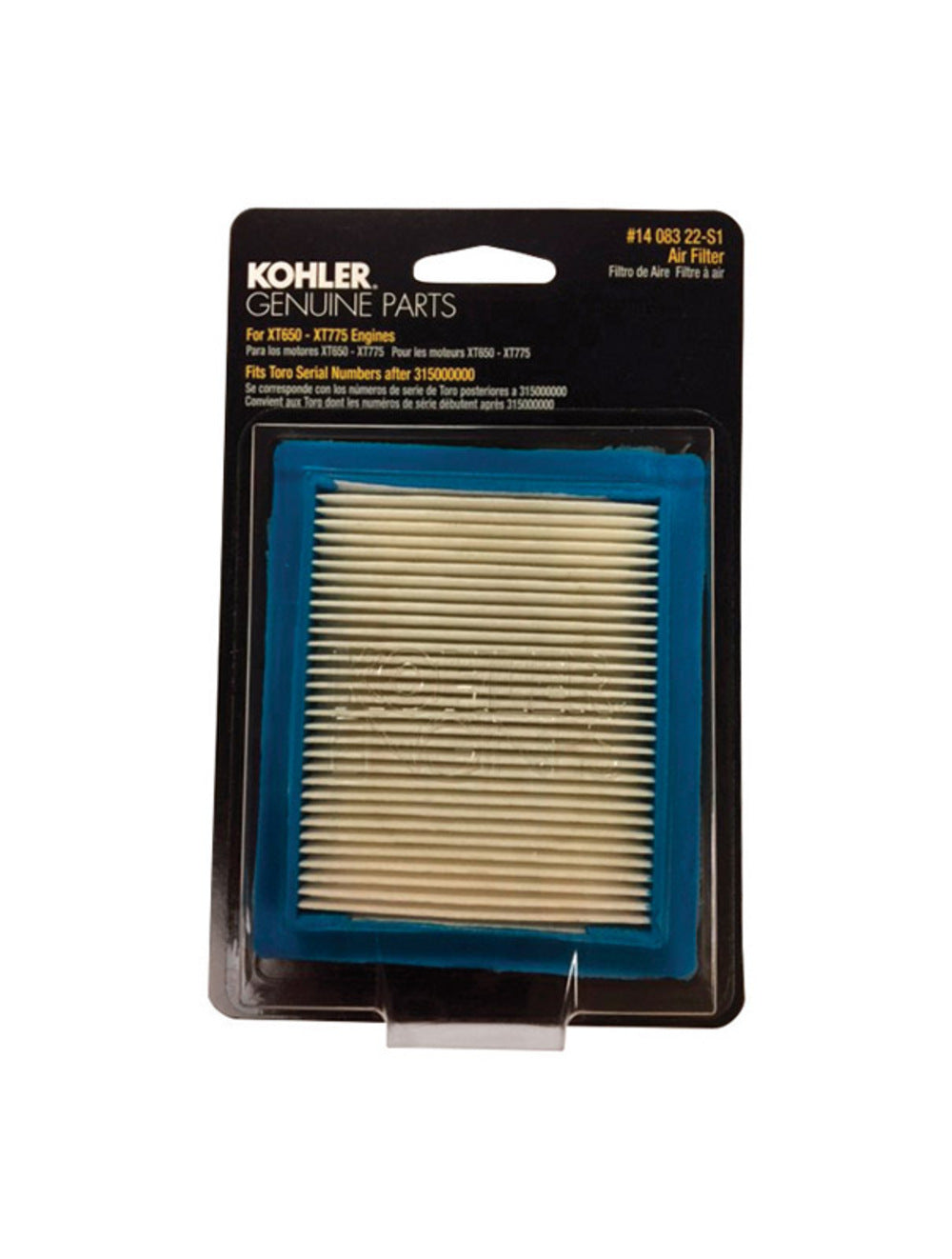 KOHLER SMALL AIR FILTER