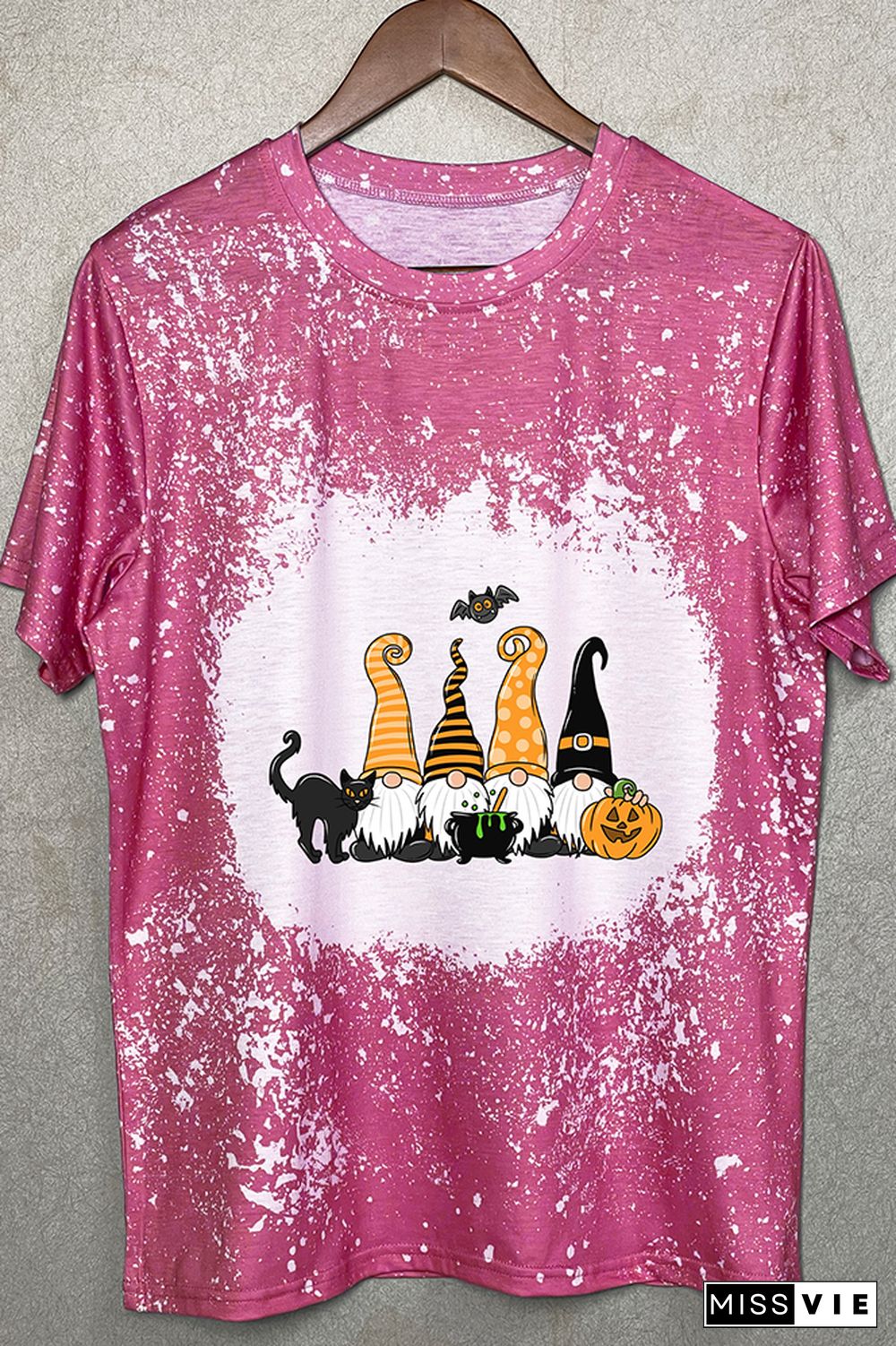 Halloween Gnomes Graphic Tee Wholesale