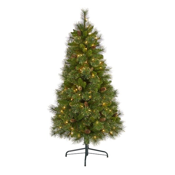 3' Golden Tip Washington Pine Christmas Tree with 50 Clear Lights