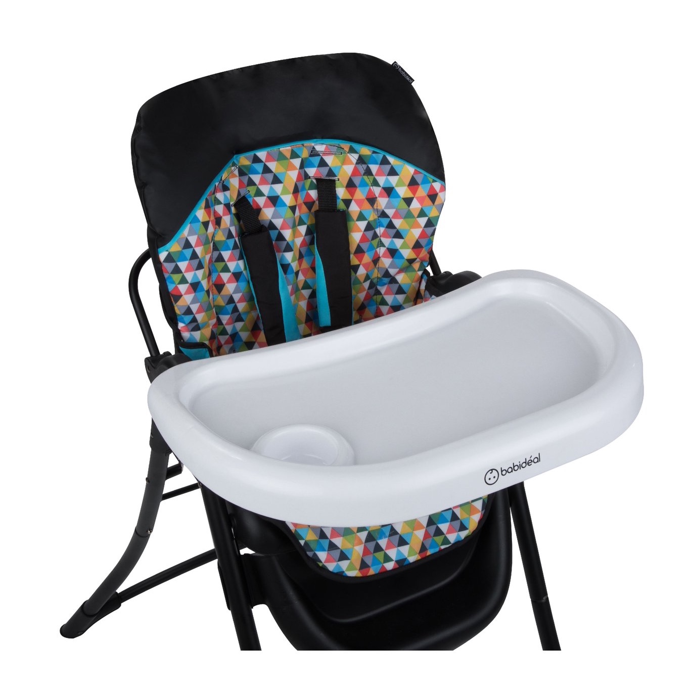 Babideal Zuma Highchair with Recline Seat， Pixelray