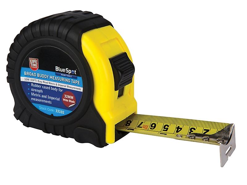 BlueSpot Tools Broad Buddy Pocket Tape 10m/33ft (Width 32mm) B/S33102