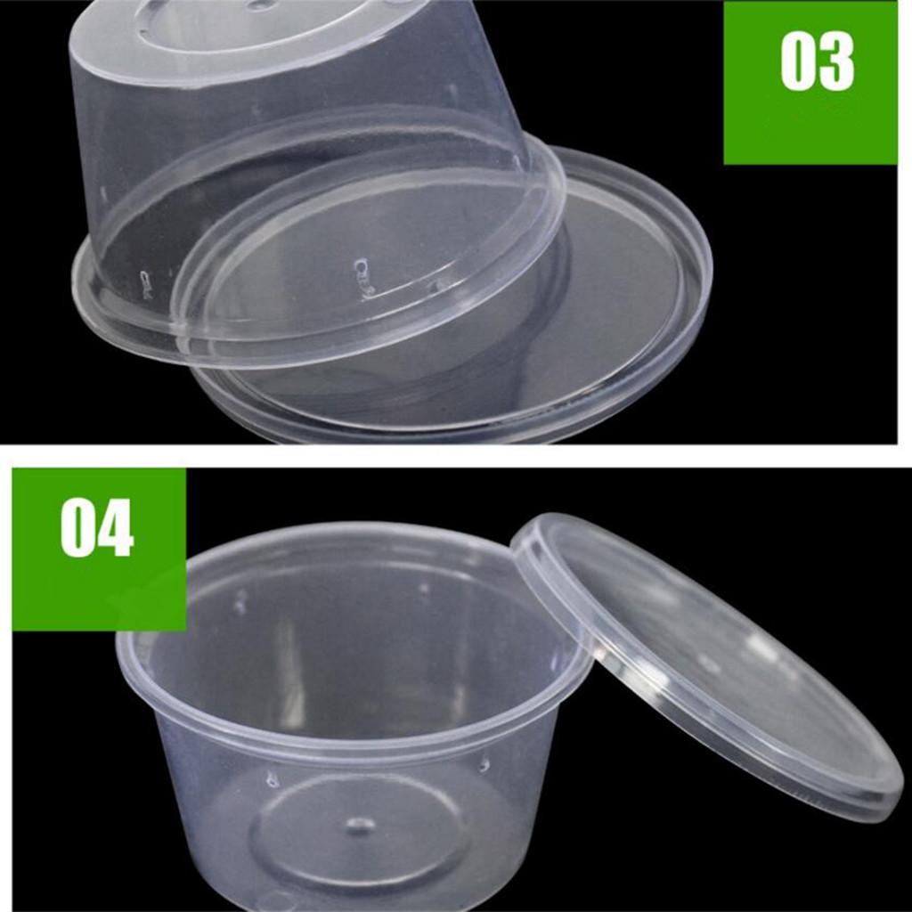 10Pcs Feeding Container Reptiles Spider Breeding Tanks Box