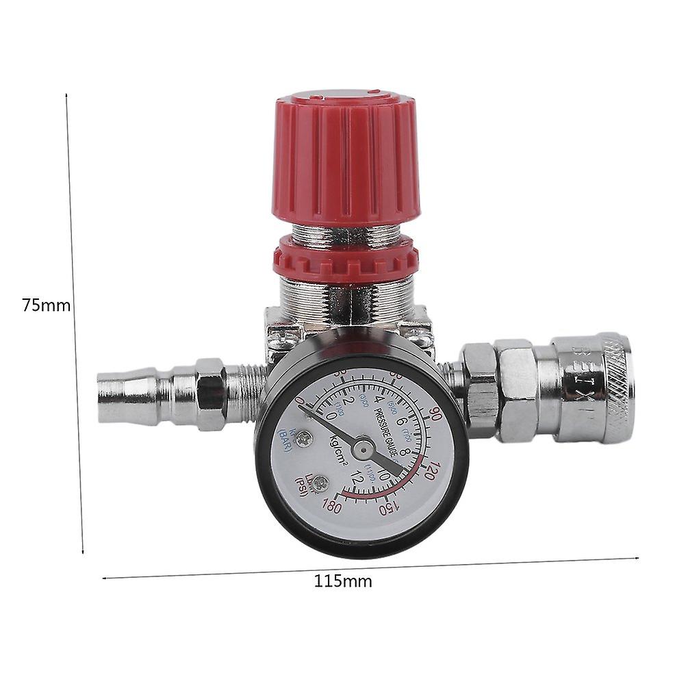 Pressure Regulator Compressor Durable 180psi 12bar Regulating Control Valve