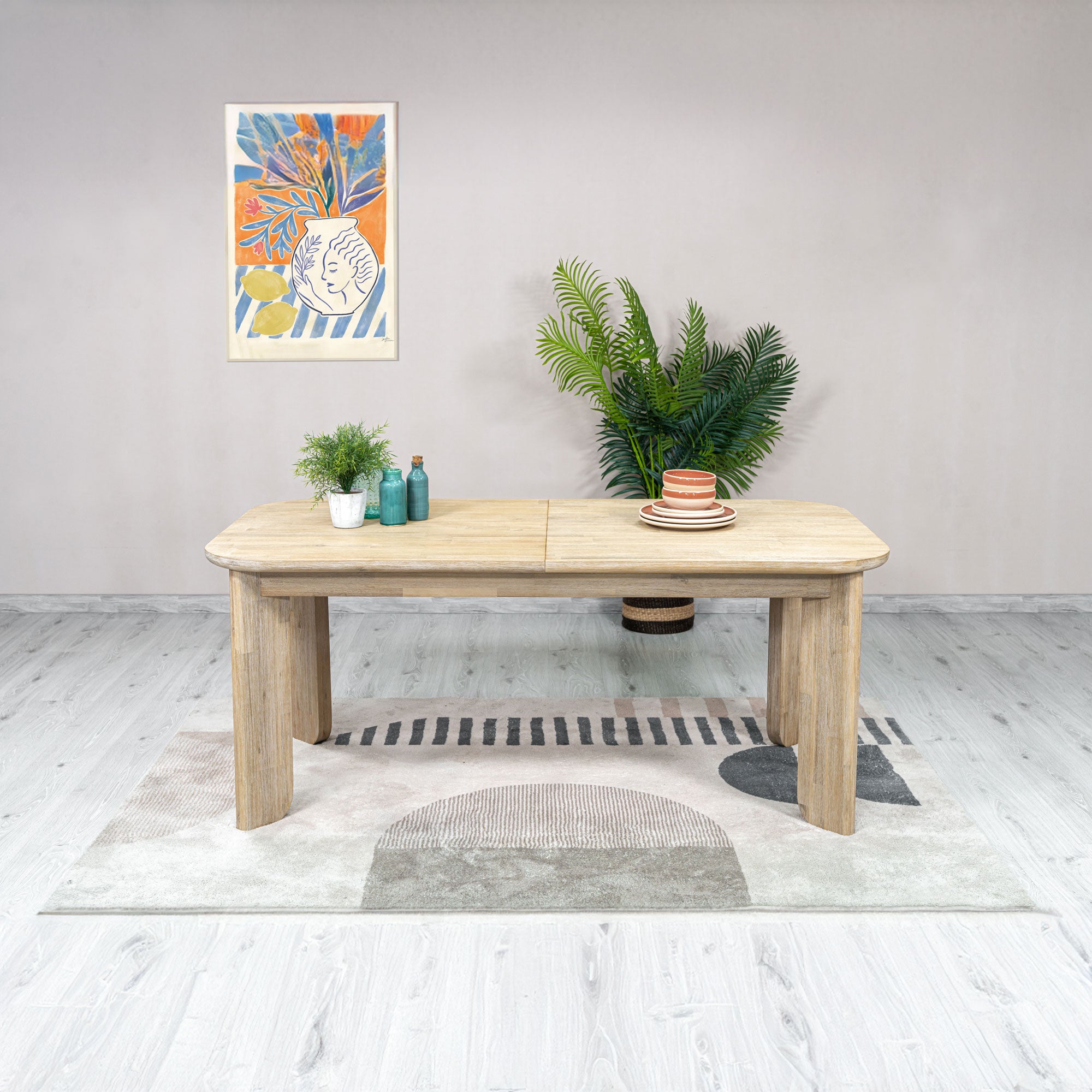 Haru Extension Dining Table 70/102