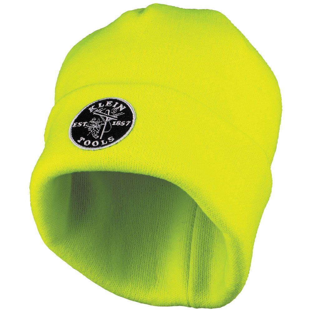 Klein Tools Heavy Knit Hat High Visibility Yellow 60568 from Klein Tools