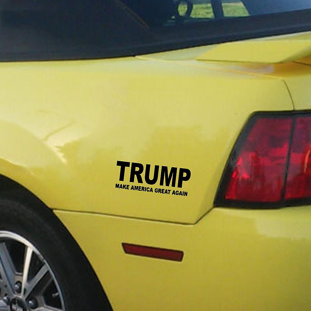 Black Bumper Sticker Decal Car Body Sticker Trump 2020 Decals - Make America Great Again For President 2020 Decal United States Presidential Election，