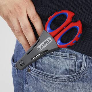 KNIPEX Electricians' Shears with Crimp Area for Ferrules 95 05 10 SBA