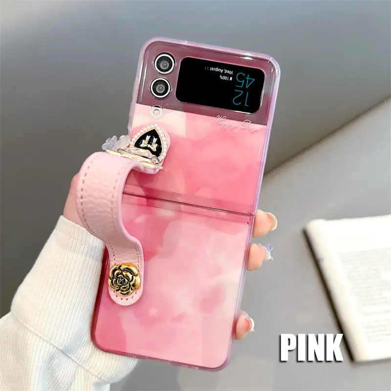 💥50% Off Latest Styles For 2023 Today Only💥Care Bear Is Suitable For  ZFlip3/4 Wristband Phone Case