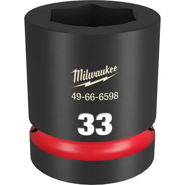 Milwaukee 1 Drive 33MM Standard 6 Point Socket