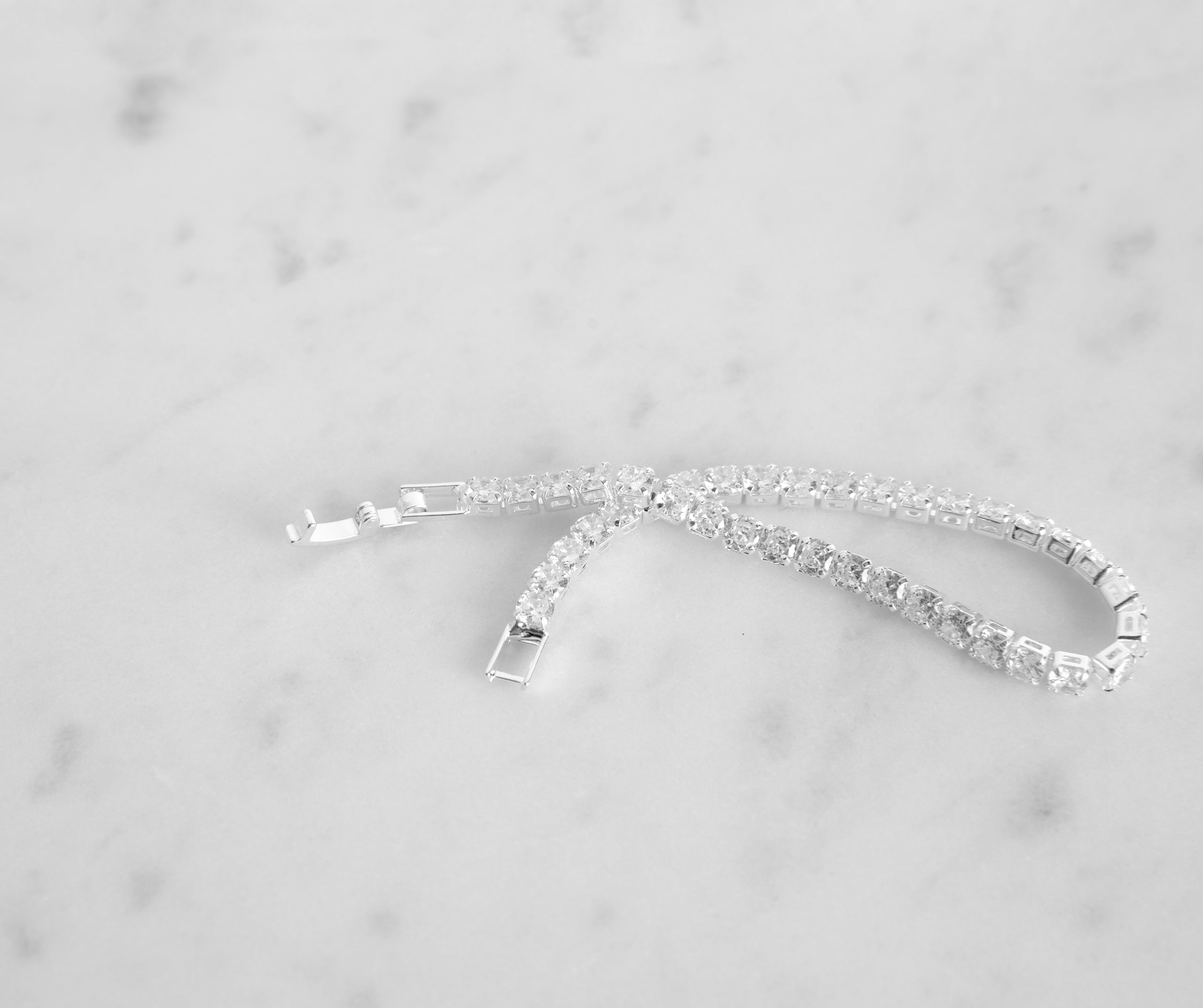 Cubic Zirconia Tennis Bracelet