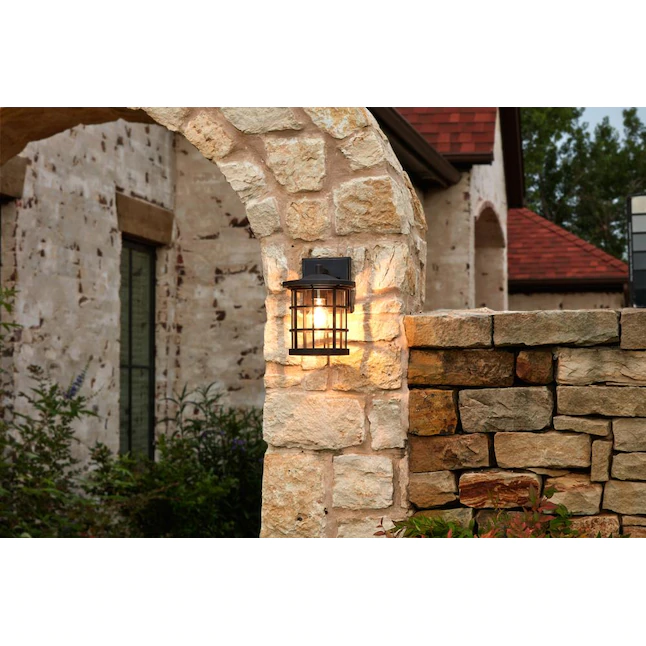 Quoizel Asheville 1-Light 10.5-in Dark Oil Rubbed Bronze Outdoor Wall Light