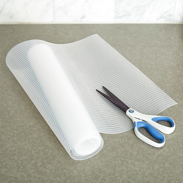 Clear PlastOMat Ribbed Shelf Liner