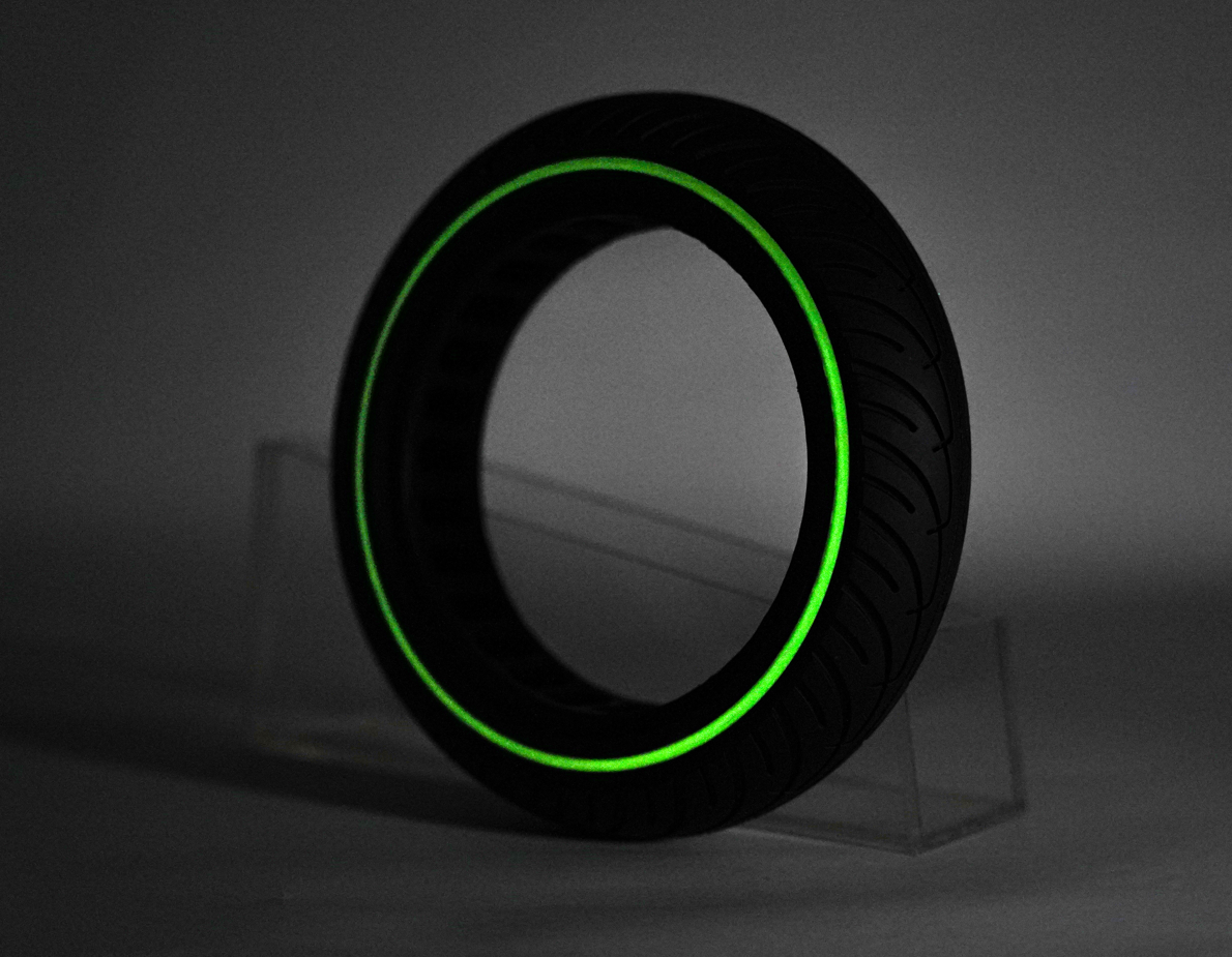 Nedong New color 8.5x2.0 airless scooter tires fluorescent honeycomb tires high elastic and soft for Xiaomi m365/pro1/2