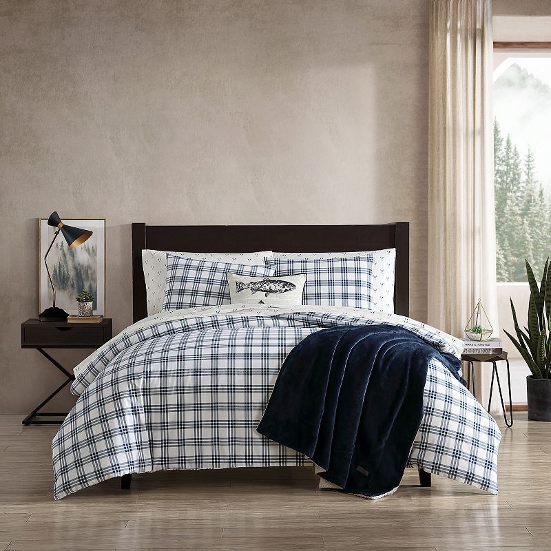 Eddie Bauer Basic Plaid Duvet Set