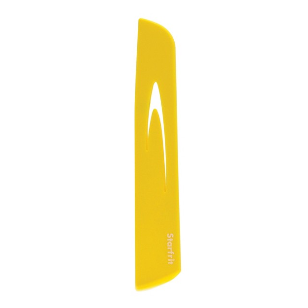 Starfrit 8 in Bread Knife With Sheath Yellow