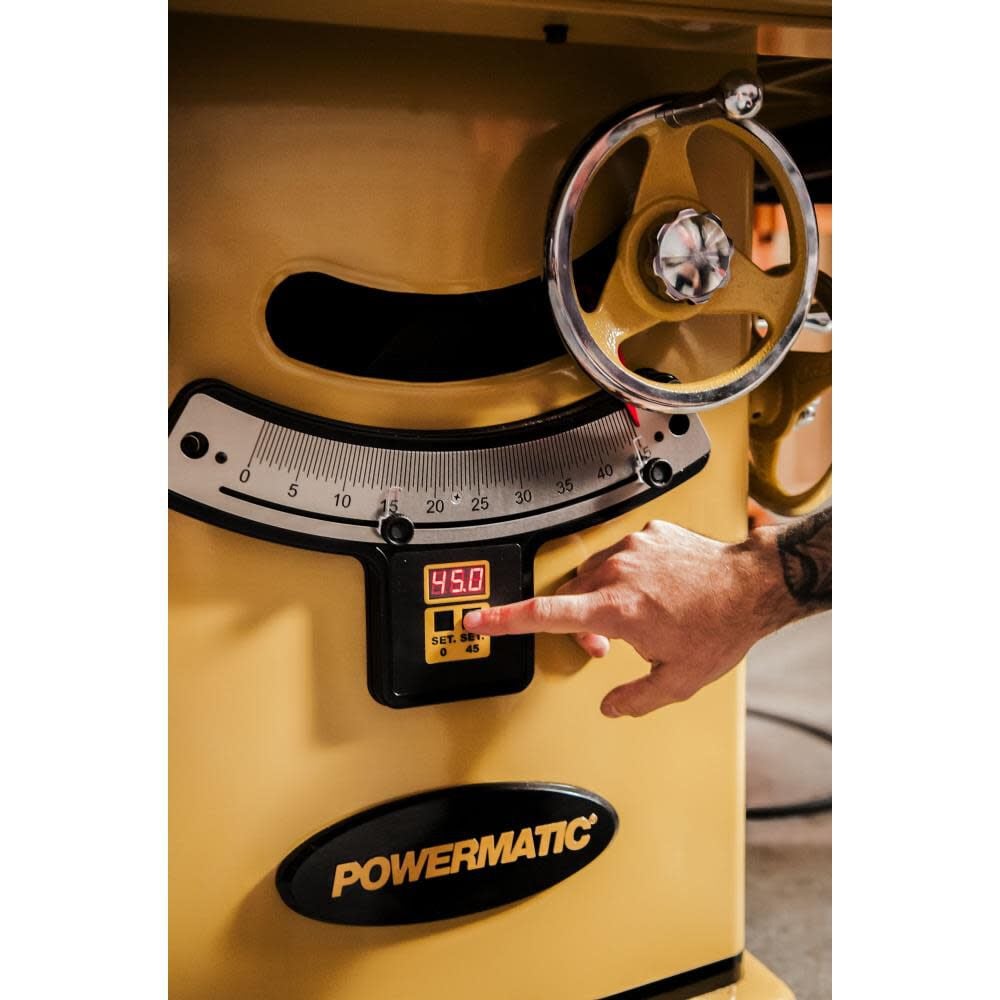 Powermatic 5HP 3PH 230/460V Table Saw with 50