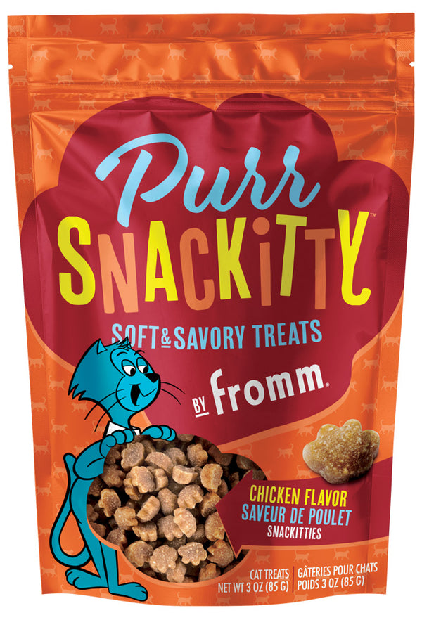 Fromm Chicken Flavor Snackitties Cat Treats