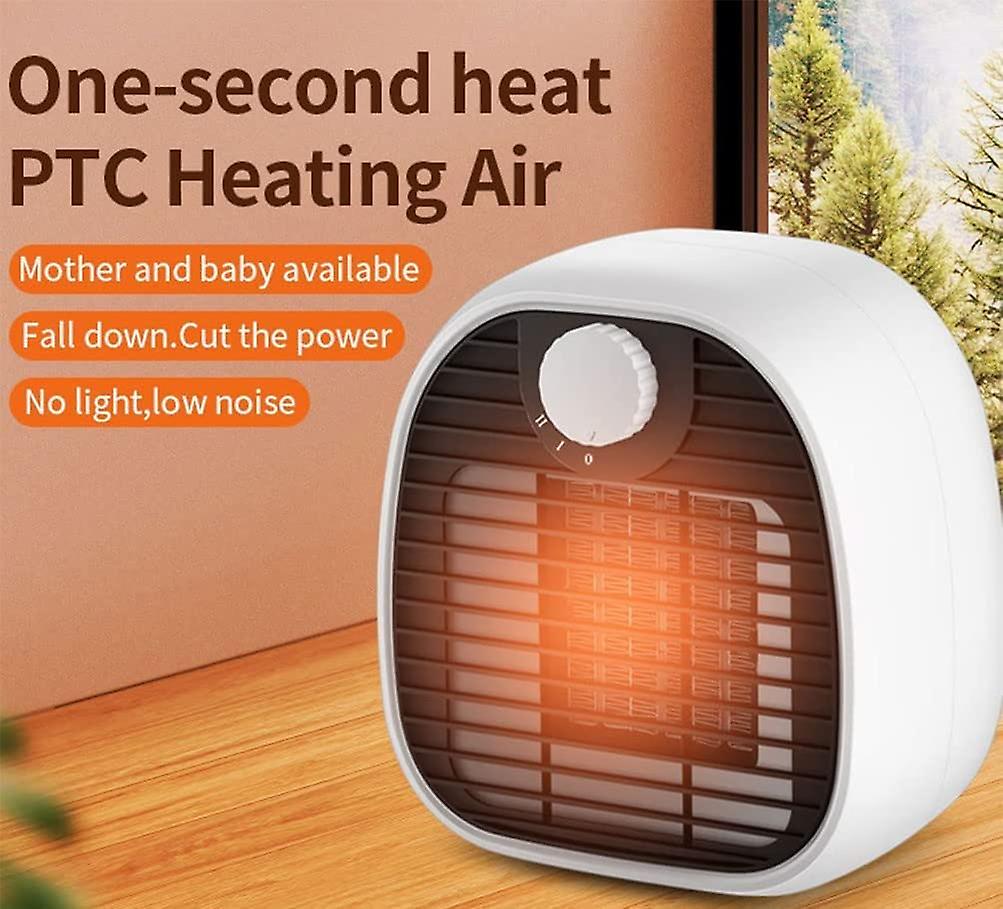 1000w Electric Heater Home Desktop Fan Heater Warm Air Blower Portable Fans Heater Intelligent Temperature Control