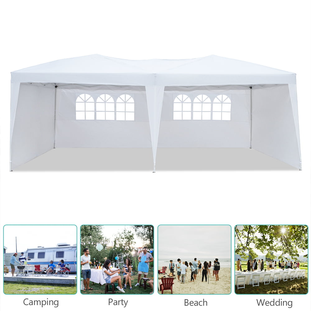 Ktaxon 10'x20' Pop up Outdoor Canopy Wedding Party Tent White