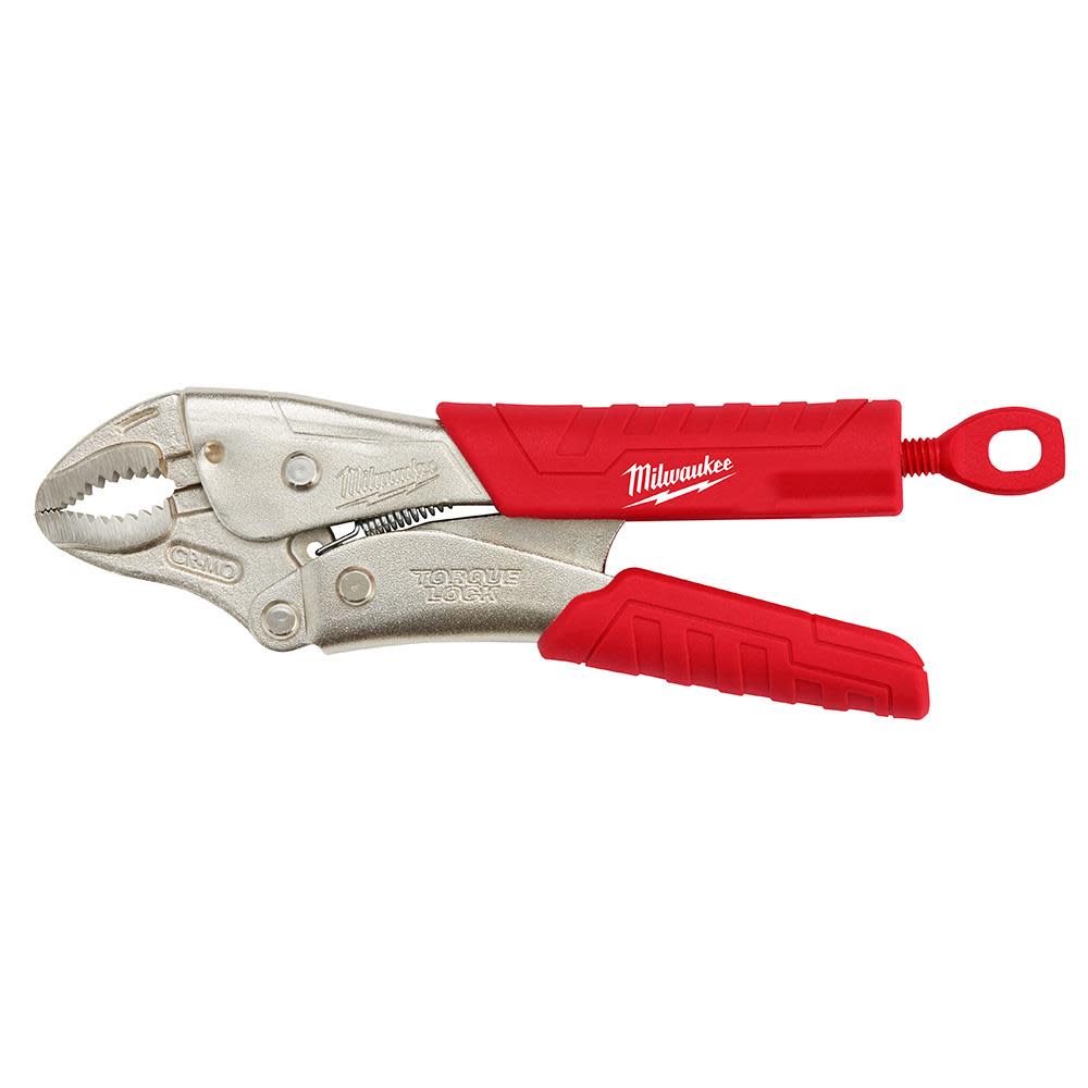 Milwaukee 7 in. TORQUE LOCK Curved Jaw Locking Pliers With Grip 48-22-3407 from Milwaukee