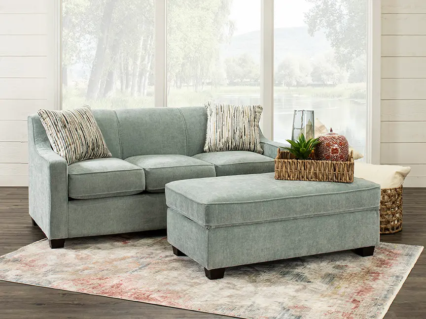 Marinette Light Gray Convertible Full Sleeper Sofa