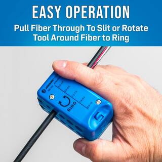 JONARD TOOLS Fiber Optic Mid Span Slit  Ring Tool for Corning's Minixtend HD 288 and 432 Cables (7.9-8.2  10.7-11.0 mm) MS-336