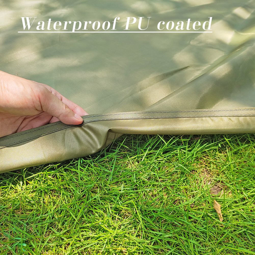 Octagonal Tent Footprint Ground Sheet Multifunctional Waterproof Camping Tarp Under Tent Thicken Picnic Mat