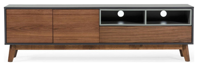 Lidia Modern Multi Colored TV Stand   Modern   Entertainment Centers And Tv Stands   by Virgil Stanis Design  Houzz