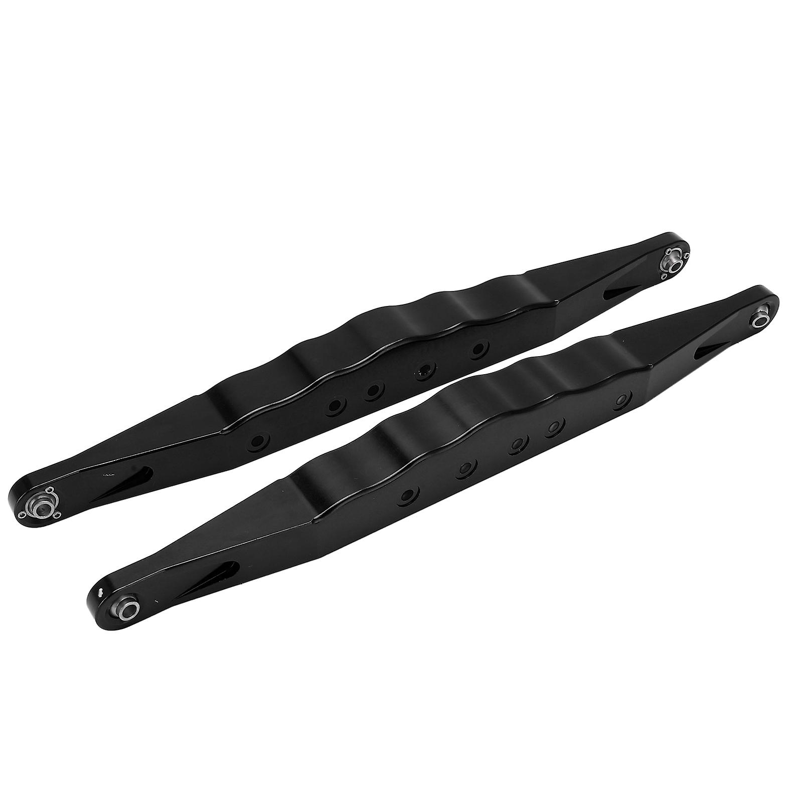 2pcs Rc Aluminum Alloy Rear Lower Trailing Arms For Losi Super Baja Rey 2.0 1/6 Rc Short Course Off Road Carblack