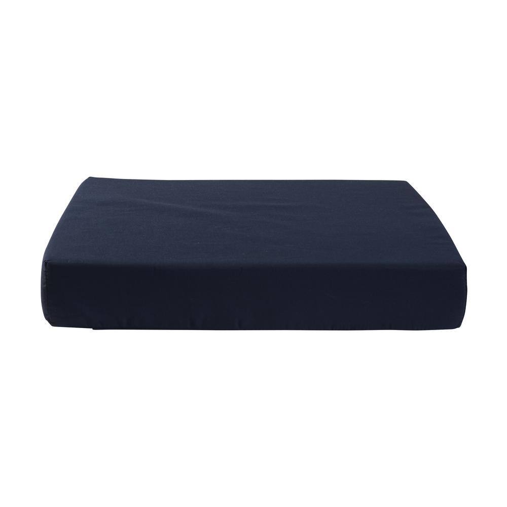 DMI Polyfoam Wheelchair Cushion in Navy 513-8020-2400