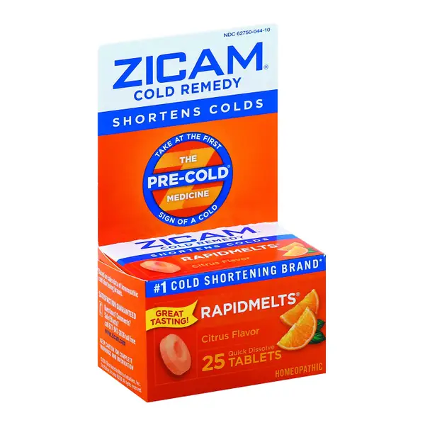 Zicam Cold Rapid Melts Citrus